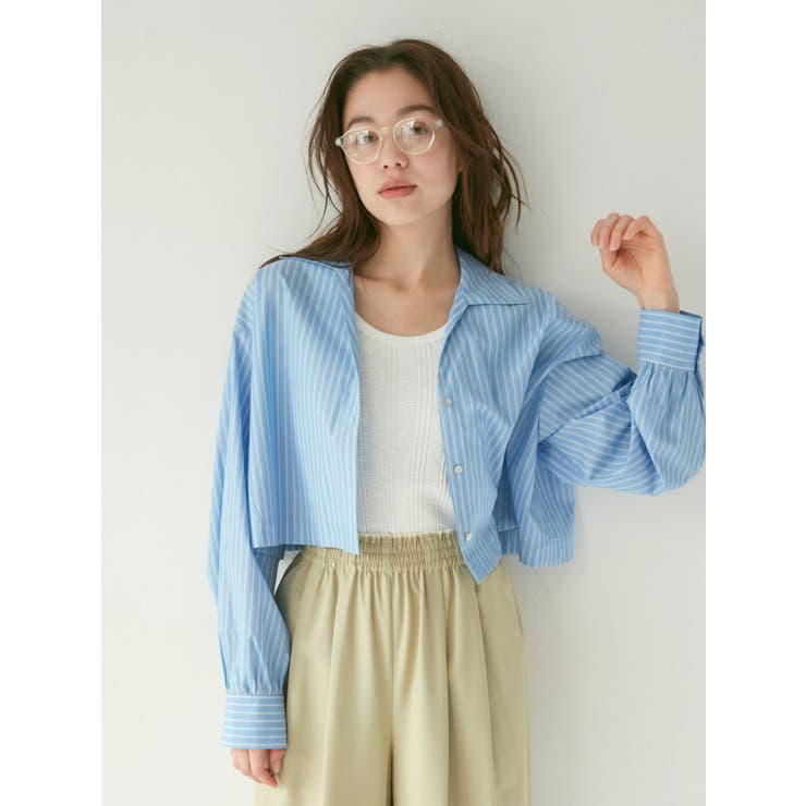 クリアフレーム伊達メガネ | Ungrid | 詳細画像1 