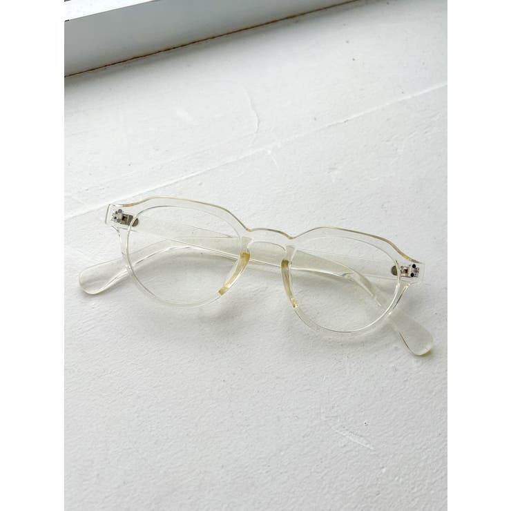 クリアフレーム伊達メガネ | Ungrid | 詳細画像6 