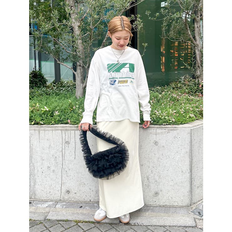 チュールコンビベロアショルダーバッグ | Ungrid | 詳細画像15 