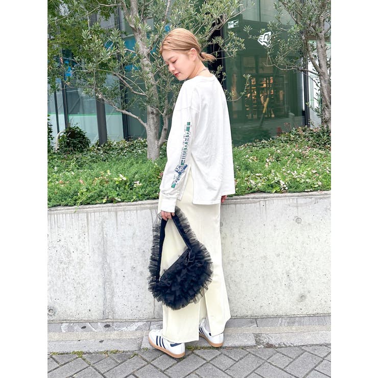 チュールコンビベロアショルダーバッグ | Ungrid | 詳細画像16 