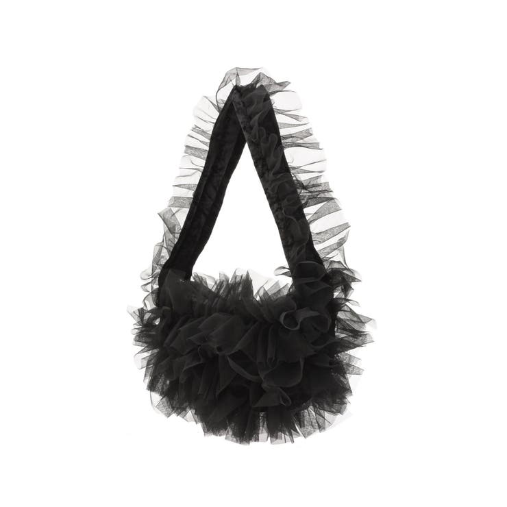 チュールコンビベロアショルダーバッグ | Ungrid | 詳細画像20 