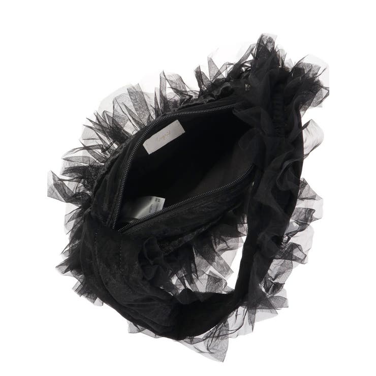 チュールコンビベロアショルダーバッグ | Ungrid | 詳細画像22 