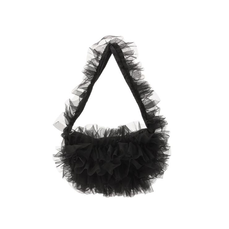 チュールコンビベロアショルダーバッグ | Ungrid | 詳細画像25 