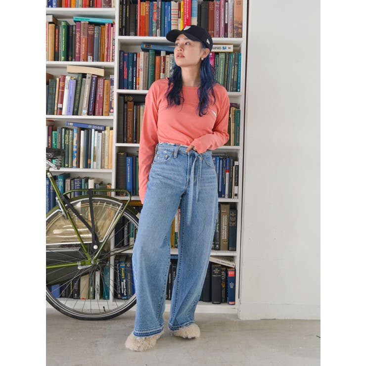 Ungrid Levi’s別注 XL STRAIGHTダメージデニム アングリッド Ungrid Levi's別注 XL STRAIGHRTダメージデニム