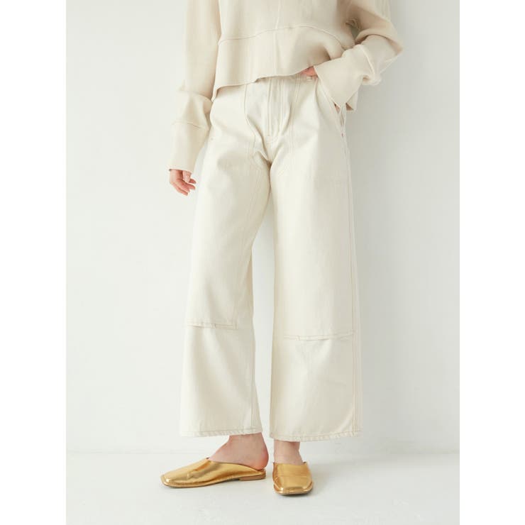 ダブルニーデザインデニム | Ungrid | 詳細画像10 