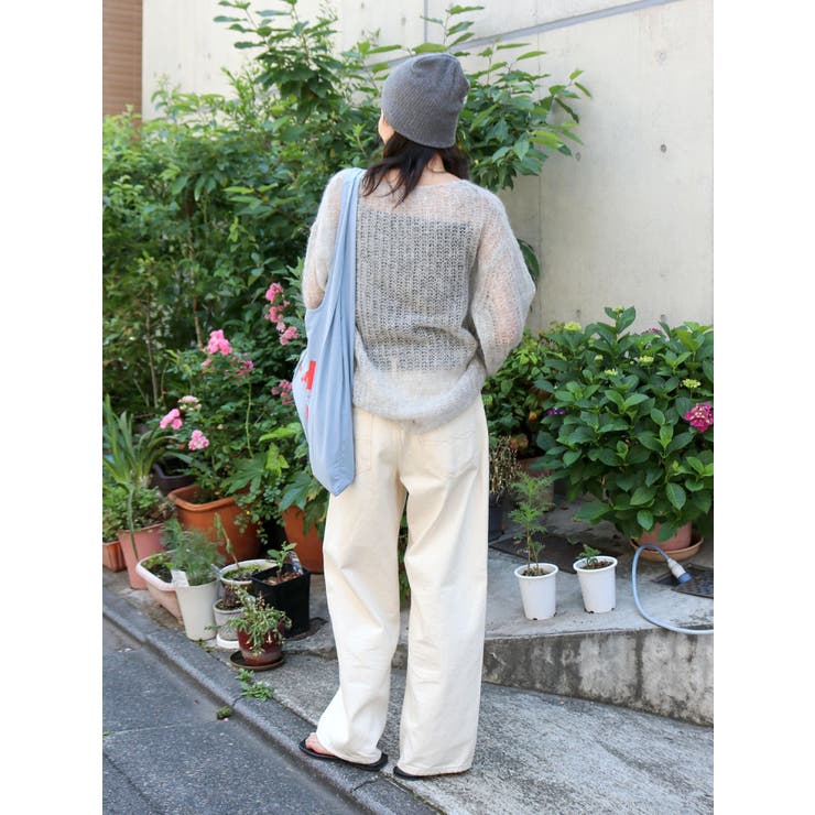 ダブルニーデザインデニム | Ungrid | 詳細画像19 