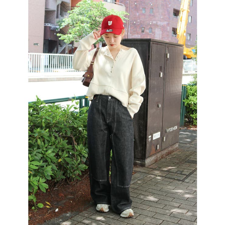 ダブルニーデザインデニム | Ungrid | 詳細画像22 