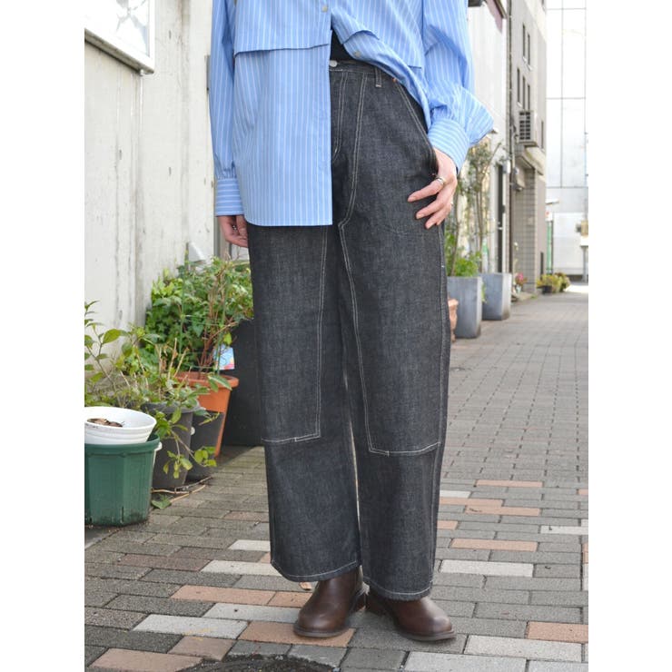 ダブルニーデザインデニム | Ungrid | 詳細画像25 