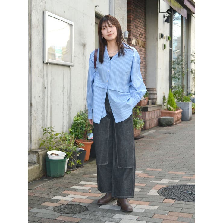 ダブルニーデザインデニム | Ungrid | 詳細画像27 