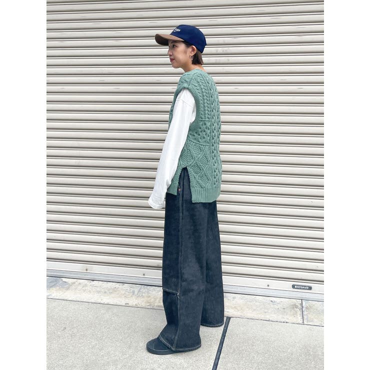 ダブルニーデザインデニム | Ungrid | 詳細画像46 