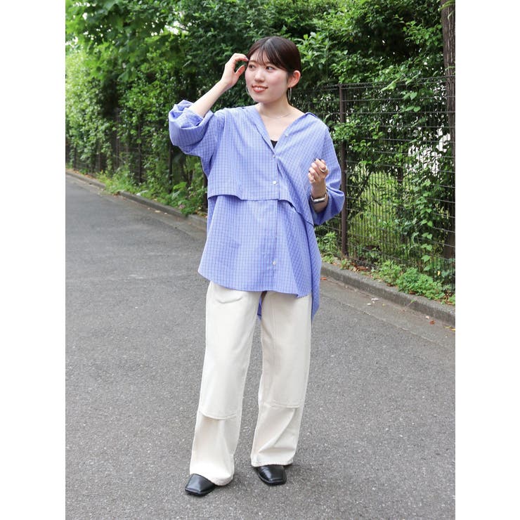 ダブルニーデザインデニム | Ungrid | 詳細画像49 