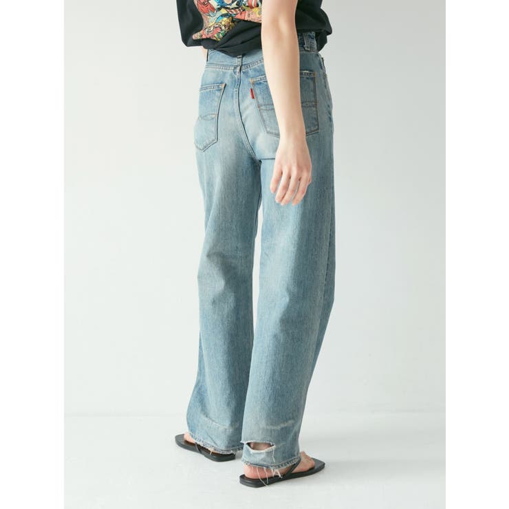 ハイウエストルーズストレートデニム | Ungrid | 詳細画像13 