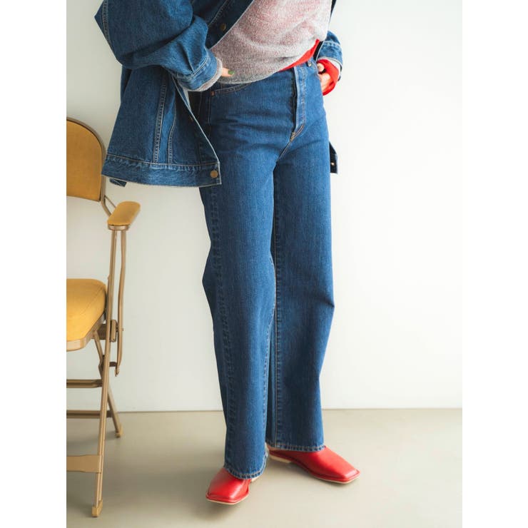 ハイウエストルーズストレートデニム | Ungrid | 詳細画像25 