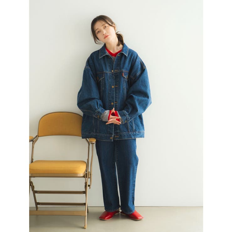 ハイウエストルーズストレートデニム | Ungrid | 詳細画像29 