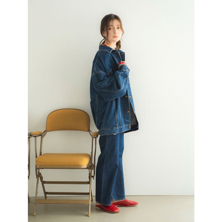 ハイウエストルーズストレートデニム | Ungrid | 詳細画像30 