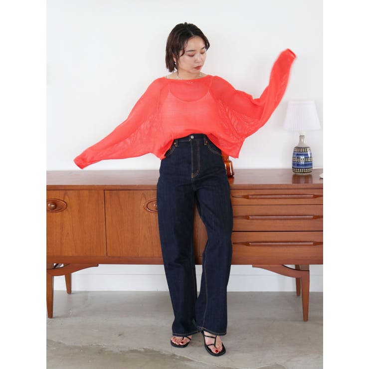 ハイウエストルーズストレートデニム | Ungrid | 詳細画像36 