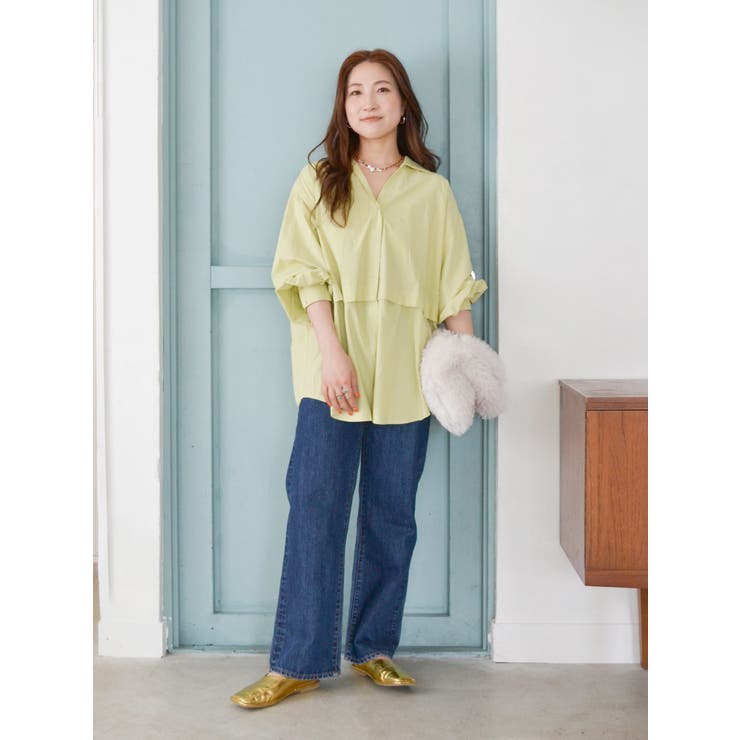 ハイウエストルーズストレートデニム | Ungrid | 詳細画像42 