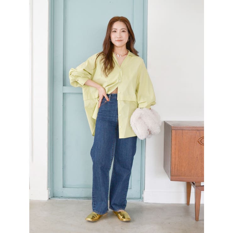 ハイウエストルーズストレートデニム | Ungrid | 詳細画像43 