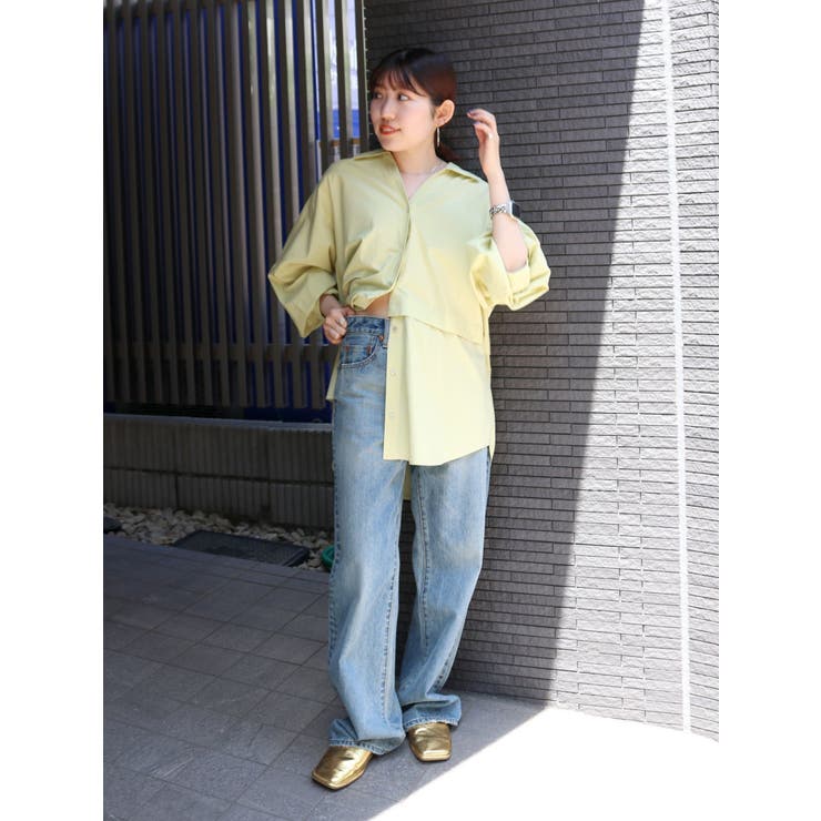 ハイウエストルーズストレートデニム | Ungrid | 詳細画像50 