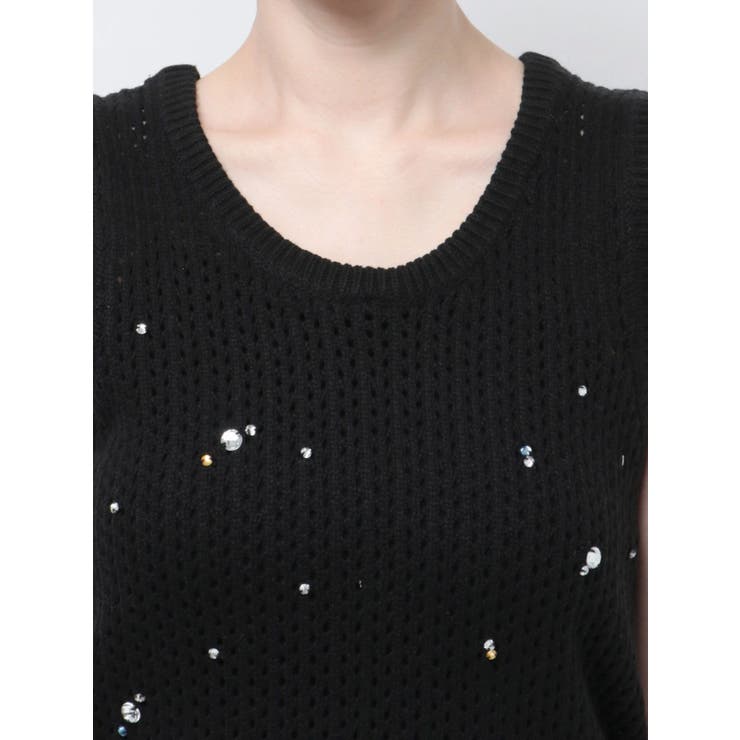 ビジューニットベスト | Ungrid | 詳細画像23 