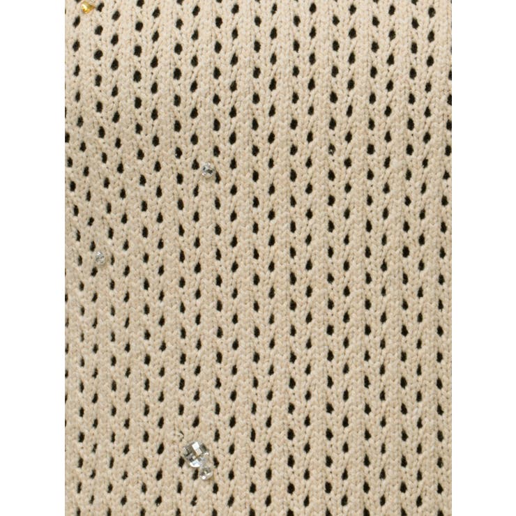 ビジューニットベスト | Ungrid | 詳細画像28 