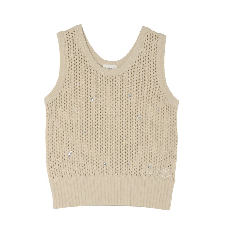 ビジューニットベスト | Ungrid | 詳細画像30 