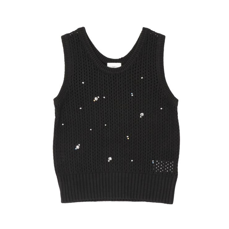 ビジューニットベスト | Ungrid | 詳細画像31 