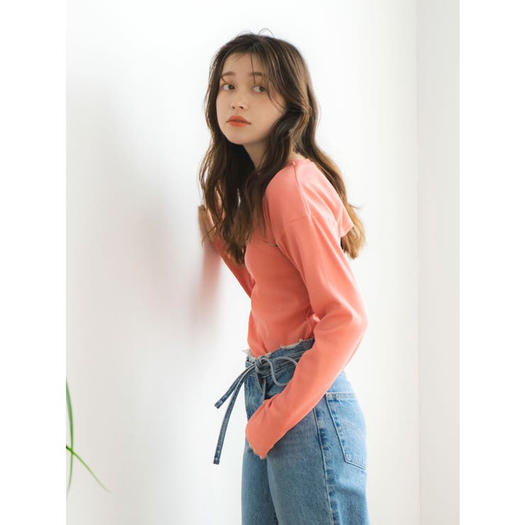 タンクレイヤードショートロングスリーブTee | Ungrid | 詳細画像12 