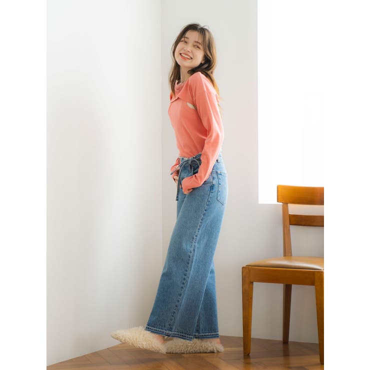 タンクレイヤードショートロングスリーブTee | Ungrid | 詳細画像15 