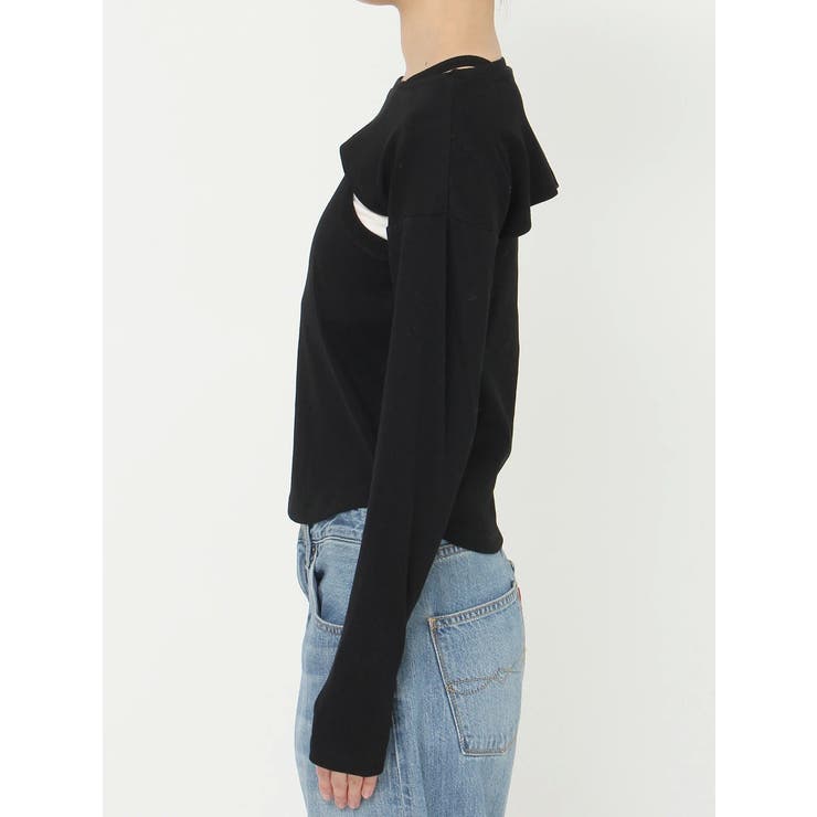 タンクレイヤードショートロングスリーブTee | Ungrid | 詳細画像25 