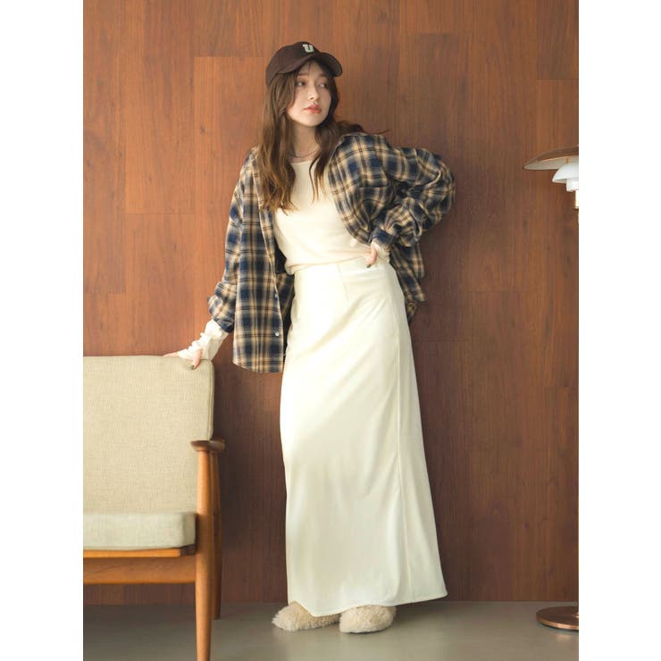 Ungrid　フィットロングスリーブTee　1124427126 Ungrid フィットロングスリーブTee 1124427126|apricot online shop