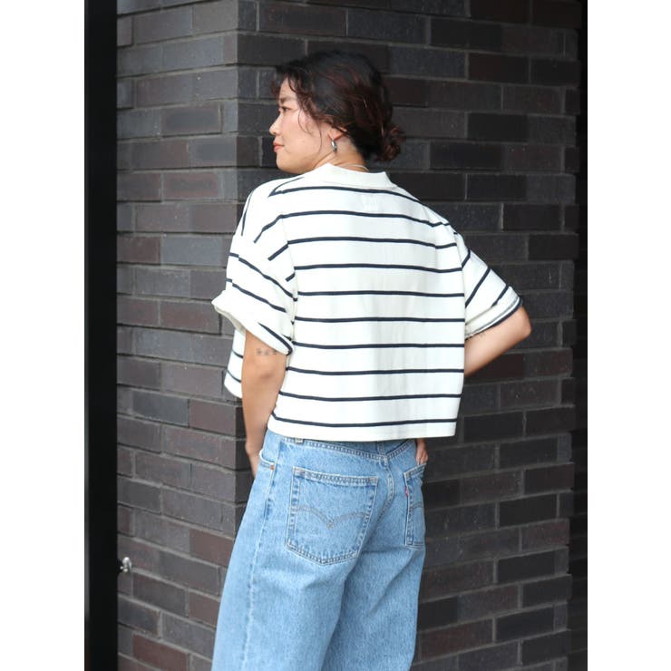 ワイドデザインポロシャツ | Ungrid | 詳細画像14 