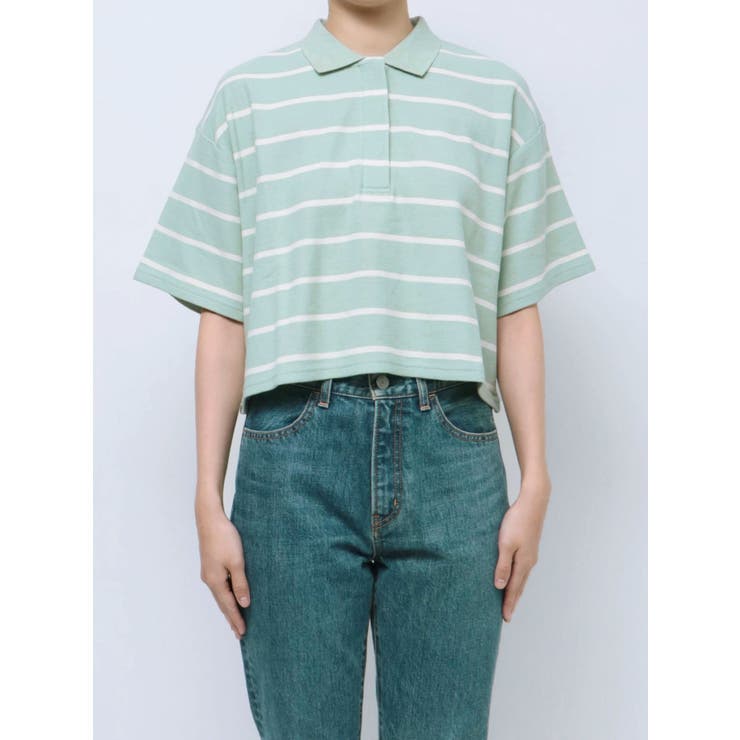 ワイドデザインポロシャツ | Ungrid | 詳細画像17 