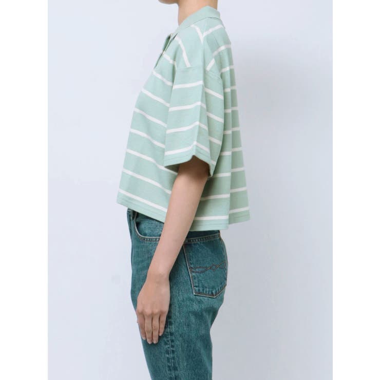 ワイドデザインポロシャツ | Ungrid | 詳細画像18 