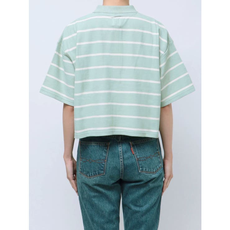 ワイドデザインポロシャツ | Ungrid | 詳細画像19 