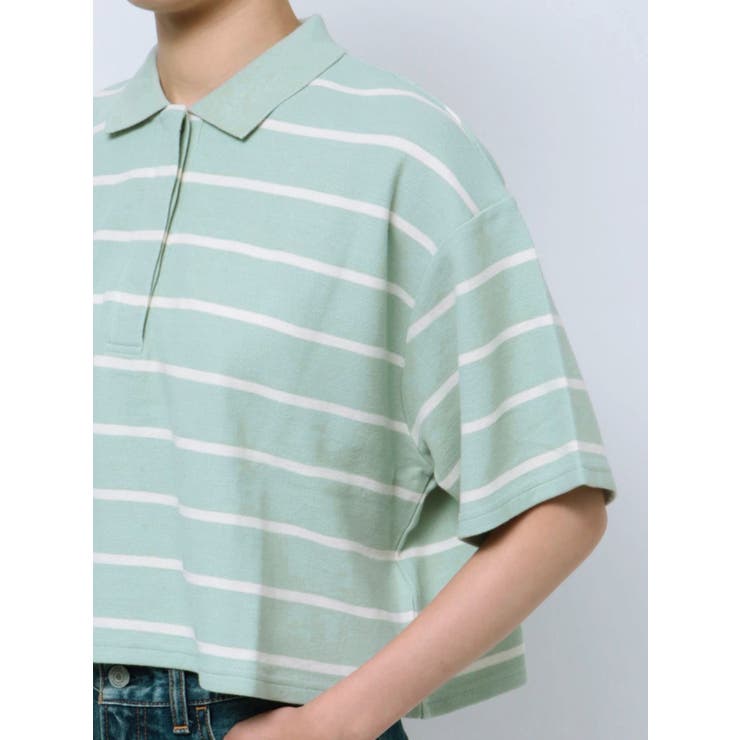 ワイドデザインポロシャツ | Ungrid | 詳細画像21 