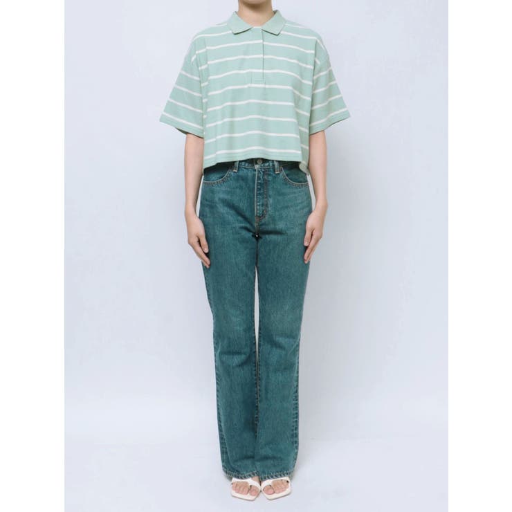 ワイドデザインポロシャツ | Ungrid | 詳細画像24 