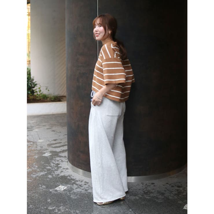 ワイドデザインポロシャツ | Ungrid | 詳細画像6 