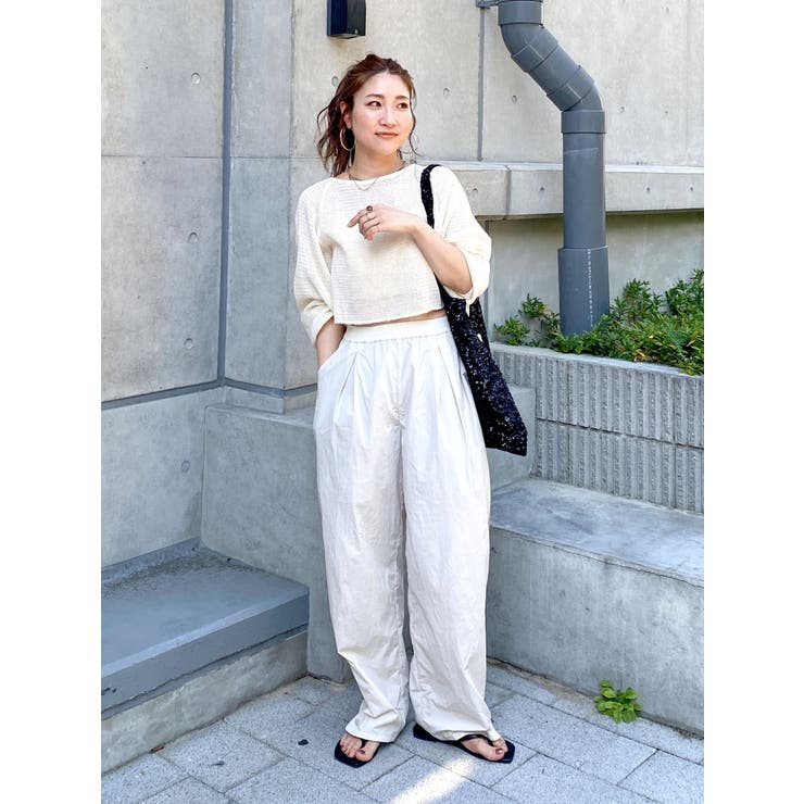 ショートメッシュロングスリーブTee | Ungrid | 詳細画像12 