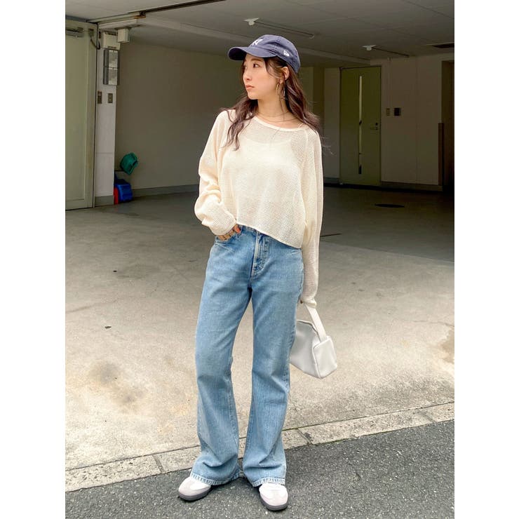 ショートメッシュロングスリーブTee | Ungrid | 詳細画像21 