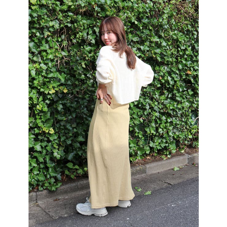 ショートメッシュロングスリーブTee | Ungrid | 詳細画像45 