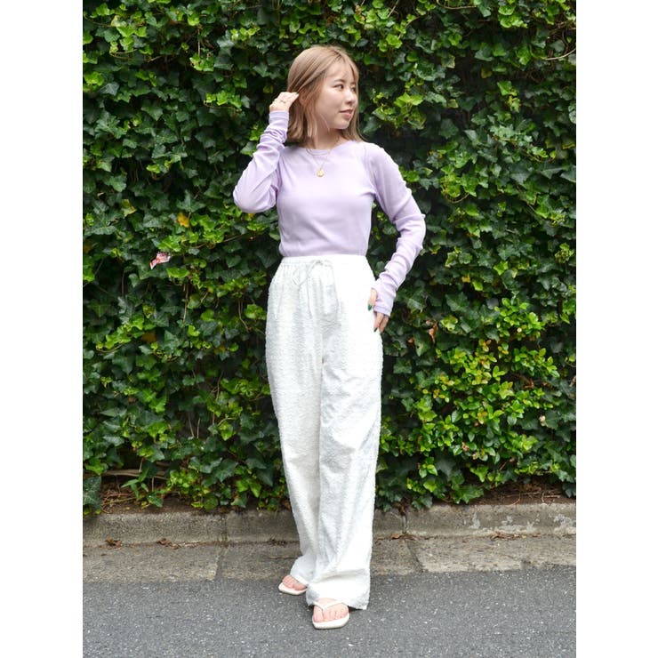 シアーフィットロングスリーブTee | Ungrid | 詳細画像28 