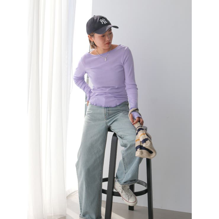 シアーフィットロングスリーブTee | Ungrid | 詳細画像31 