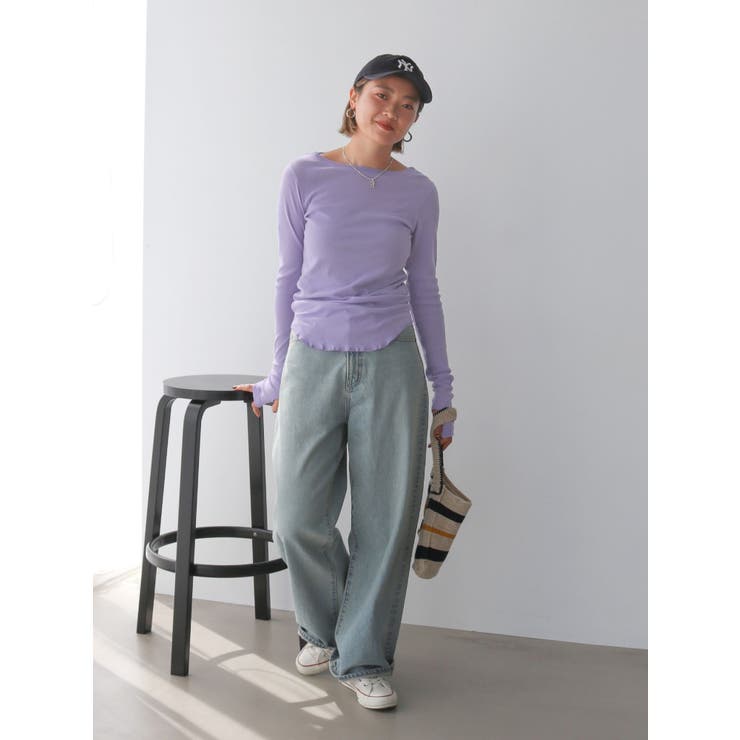 シアーフィットロングスリーブTee | Ungrid | 詳細画像32 