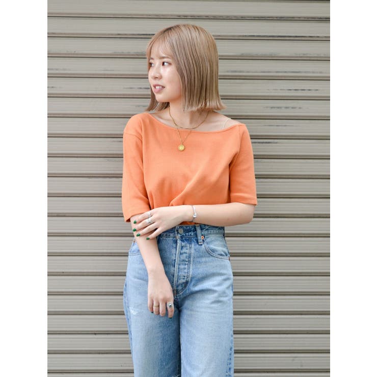 ワンショルテレコTee | Ungrid | 詳細画像12 