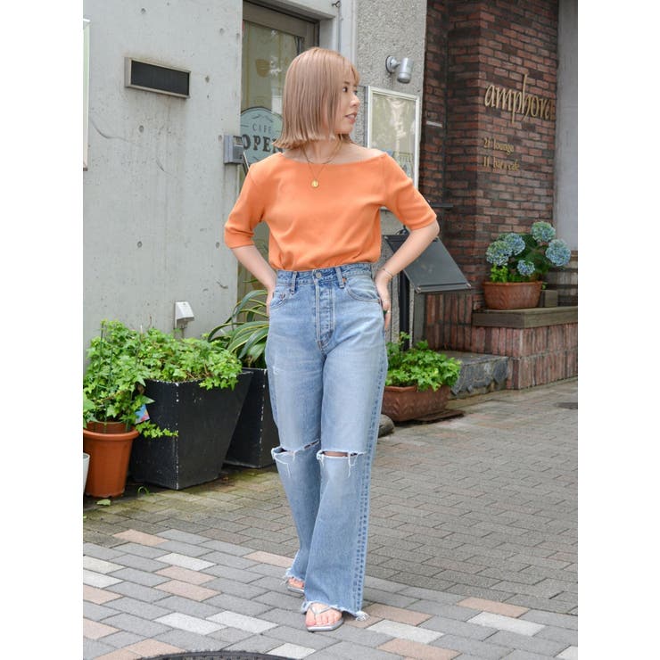 ワンショルテレコTee | Ungrid | 詳細画像14 