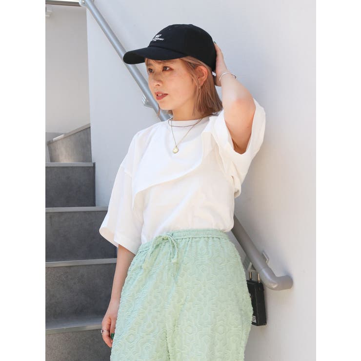 レイヤードショートルーズTee | Ungrid | 詳細画像1 