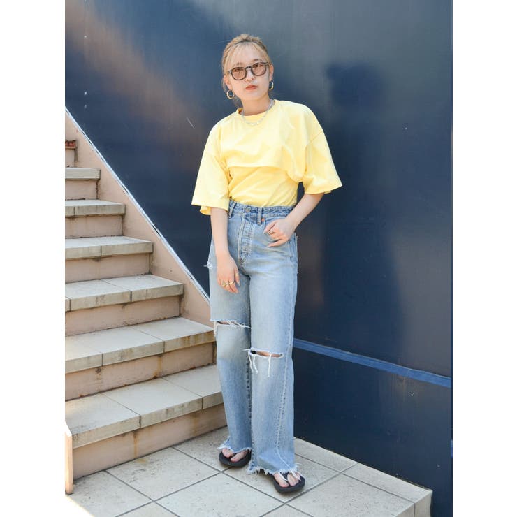 レイヤードショートルーズTee | Ungrid | 詳細画像6 