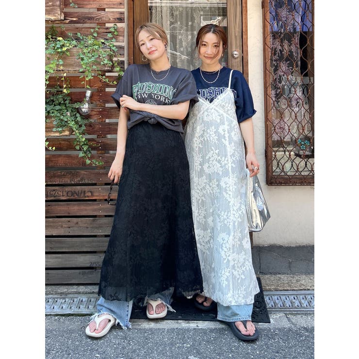 カレッジロゴビッグTee | Ungrid | 詳細画像16 