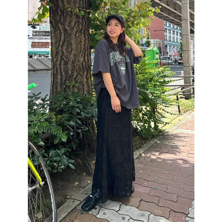 カレッジロゴビッグTee | Ungrid | 詳細画像19 